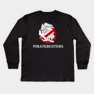 Piratebusters Kids Long Sleeve T-Shirt